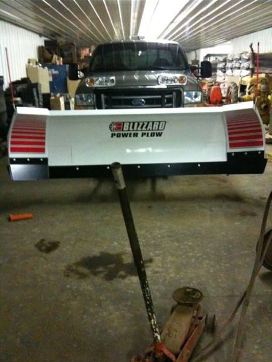 BLIZZARD® POWER PLOW™ Adjustable Wing Snowplow