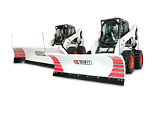 Skid-Steer snow plows